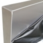 Preview: Aluminium glatt natur Wanne oder Deckel 2,5mm gekantet