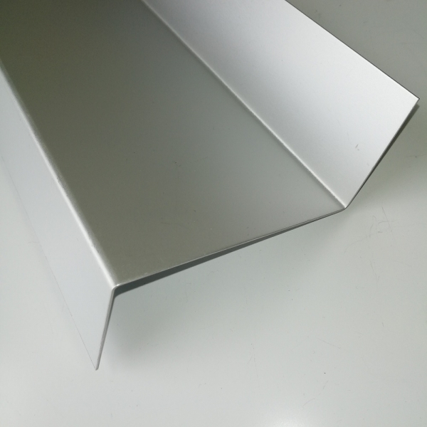 Z-Profil aus Aluminium silber natur eloxiert 1,0mm stark